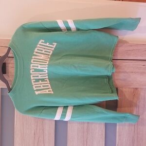 Abercrombie Green Sweatshirt